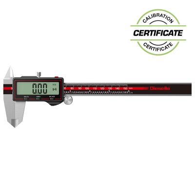 Digital skydelære 0-150 x 0,01 mm med trådløs datafunktion og kalibreringscertifikat